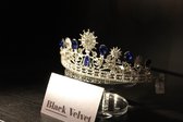 Mooie tiara, kroon, bruid, prinses, haaraccessoire, luxe diadeem, Haarpin, bloemen, haarpin, strass, koningin, maangodin, godin