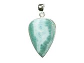 Zilveren hanger Larimar 925 zilver