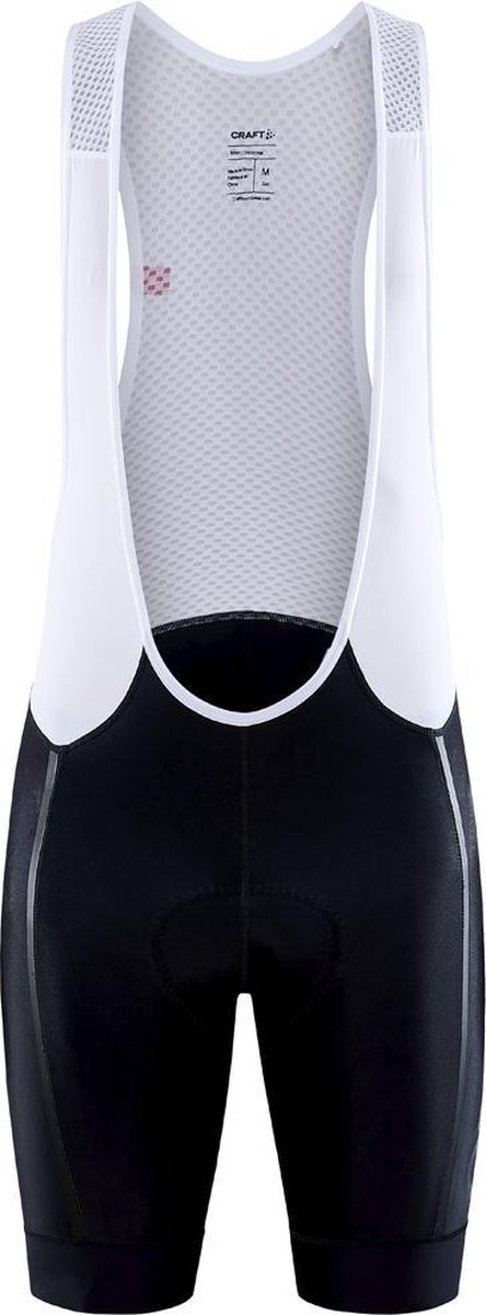 Craft Koersbroek Heren Zwart Wit - ADV ENDUR BIB SHORTS M BLACK WHITE-S