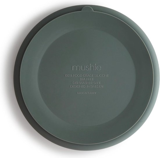 Mushie siliconen verdeelbord met zuignap|Dried thyme|bpa free|Kinderservies | van Mushie — afbeelding 3