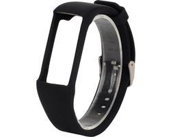 Horloge Bandje Geschikt voor Polar A360 / A370 Bandje - Horlogebandje - Polsbandje - Bandjes.nu - Polsband – Zwart
