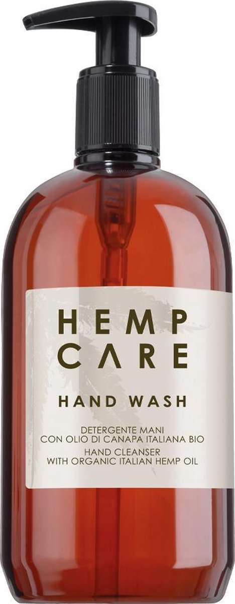 Hemp Care Hand Wash - Vloeibare Handzeep met Hennepolie en Bamboe - Verzachtend en Verfrissend - 500 ml