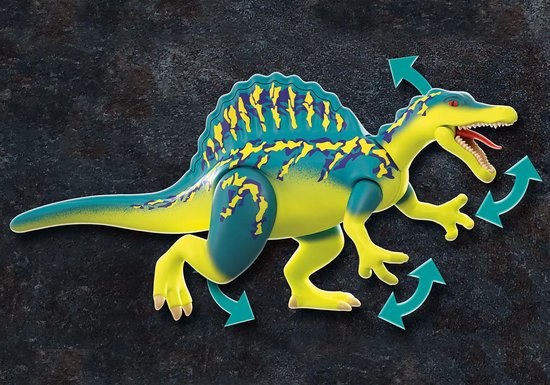 PLAYMOBIL Dino Rise  Spinosaurus: dubbele verdedigingskracht - 70625 - PLAYMOBIL