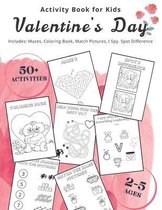Valentine's Day Activity Book for Kids