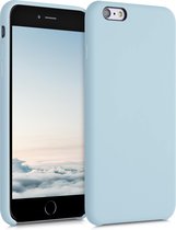 kwmobile telefoonhoesje voor Apple iPhone 6 Plus / 6S Plus - Hoesje met siliconen coating - Smartphone case in cool mint
