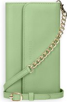 Selencia Tierra Uitneembare Slang Clutch iPhone SE (2022 / 2020) / 8 / 7 / 6(s) hoesje - Groen