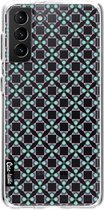 Casetastic Samsung Galaxy S21 Plus 4G/5G Hoesje - Softcover Hoesje met Design - Clover Print