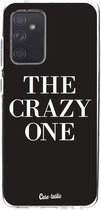 Casetastic Samsung Galaxy A52 (2021) 5G / Galaxy A52 (2021) 4G Hoesje - Softcover Hoesje met Design - The Crazy One Print
