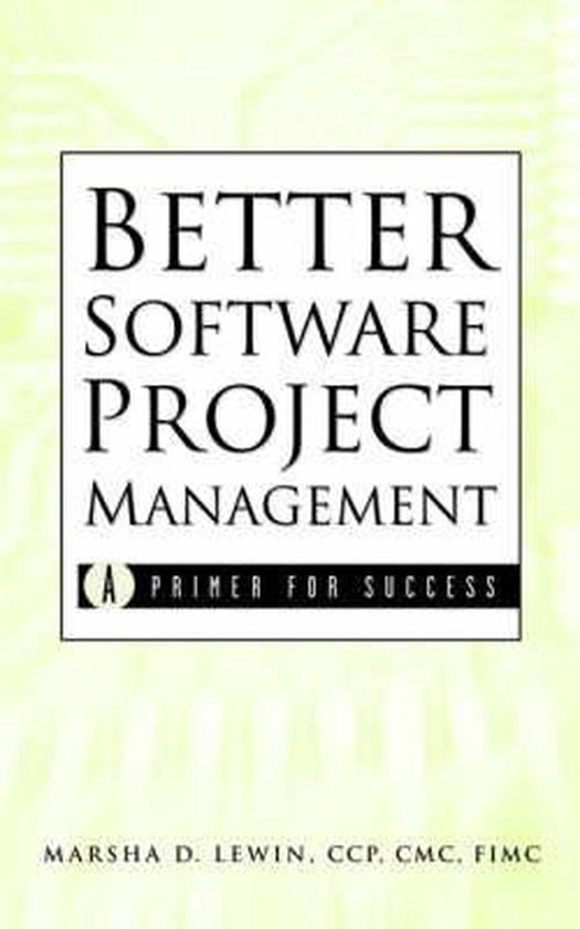 Better Software Project Management - cover