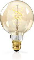 Allteq | Dimbare E27 led filament lamp | G95 | 5 Watt | 260 lm | Warm wit | 2000K