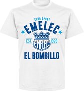 Emelec Established T-shirt - Wit - 4XL