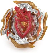 Tol voor beyblade burst - speelgoed - single top - EXCLUSIEF launcher geel rood