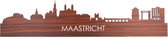 Skyline Maastricht Palissander hout  - 80 cm - Woondecoratie design - Wanddecoratie