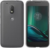Hoesje CoolSkin3T - Telefoonhoesje voor Moto G4 Play - Transparant wit
