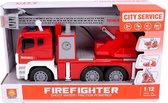 Brandweerwagen met Pomp + Licht en Geluid