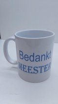 Mok 'Bedankt Meester'