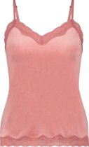 Hunkemöller Dames Cami velours - maat XXL