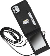 Hama Mirror, Housse, Apple, iPhone 12 mini, 13,7 cm (5.4"), Noir