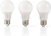 Allteq | E27 led lamp | 3 stuks | 5.3 Watt | 470 lm | Warm wit | 2700K