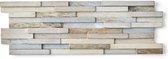 Wood Design - FSC Boho houten wandbekleding - White - 0,57 m2