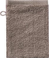 Seahorse Pure washand 16x21 cm - Set van 6 - Cement