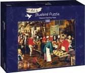 Pieter Breughel Jr - De boeren bruiloft (1000 stukjes, kunst puzzel)