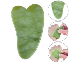 Guasha Steen 100%  Jade Steen|groen 2x