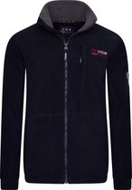 Wildstream Heren Fleece-Jack-Vest-Navy-Maat L