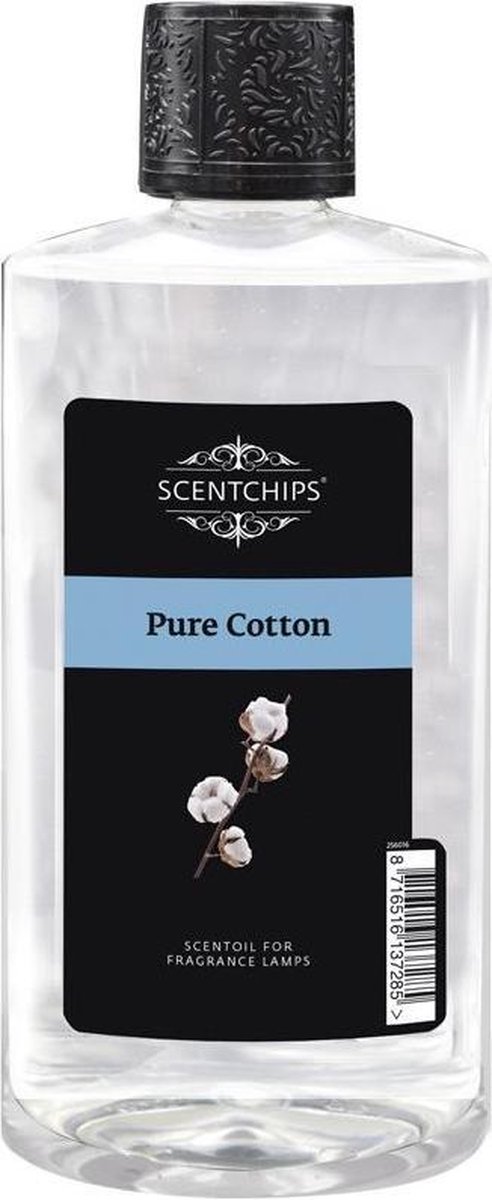 Scentchips - Geurolie - ScentOil - Schoon katoen - Pure Cotton - 475 ml - Scentchips