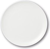 Set van 4 grote porseleinen dinerborden – Ø 27 cm – Seashell kleur – voor alle gerechten – 4 stuks