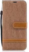samsung S8 Plus portemonnee telefoonhoes - bruin