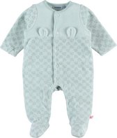 noukie's pyjama mint groen beertje , in velour  12 maand 80