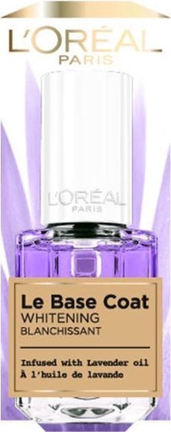 Base Coat le Vernis Blanchissant à l'Huile de Lavande 13,5ml - L'ORÉAL PARIS