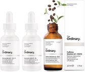 Face Serum Set! The Ordinary | Niacinamide 10% + Zinc 1% High Strength Vitamin and Mineral Blemish Formula | The Ordinary Hyaluronic Acid 2% + B5 serum | Caffeine Solution 5% + EGC