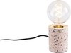 foto van QAZQA baranda - Design Tafellamp - 1 lichts - H 10 cm - Roze - Woonkamer | Slaapkamer | Keuken