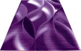 Modern laagpolig vloerkleed Plus - paars 8008 - 120x170 cm