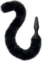 Sweet Caress Cat Plug Tail - Buttplug - Zwart - Staart - 12cm x 3.2cm