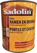 Sadolin Ramen & Deuren - Zijdeglans -  Transparant - Buiten - 2.5L
