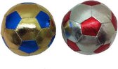 Summertime Stoffen Ball Zilver + Goud 10cm