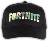 Zwarte Pet - Cap met Camo “ Fortnite “ Logo