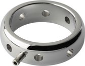 50mm Prestige Cock Ring - Electric Stim Device - silver - Discreet verpakt en bezorgd