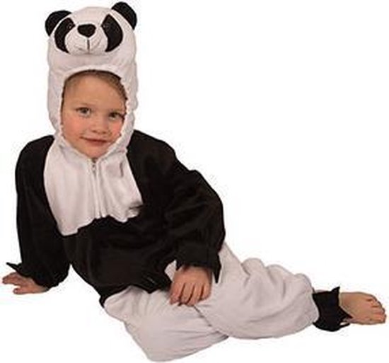 Onesie panda voor kleuters - maat 104 - pandapakje