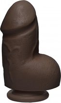 Fat D - 6 Inch with Balls - ULTRASKYN - Chocolate - Realistic Dildos - brown - Discreet verpakt en bezorgd