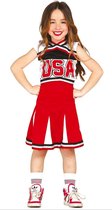 FIESTAS GUIRCA, S.L. - Rode cheerleader vermomming voor tiener - 14-16 jaar