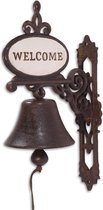 Klassieke deurbel - Welcome bord - Set van 2