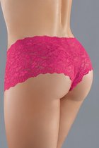 Adore Candy Apple Panty - Hot Pink - Maat O/S - Lingerie For Her - pink - Discreet verpakt en bezorgd