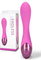 UltraZone Endless 6x Rechargeable Vibe - Pink - Silicone Vibrators - pink - Discreet verpakt en bezorgd