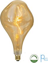 LED Bulb - Filament lamp - Ø 16,5 cm - LED Dimb. - E27 - 1x4W 2200K - Amber