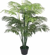 Kunstpalm XL Kunstplant Phoenix palm boom met Pot 130 cm Kunst Palmboom met pot - Kunstplant palmboom 130cm - nep plant