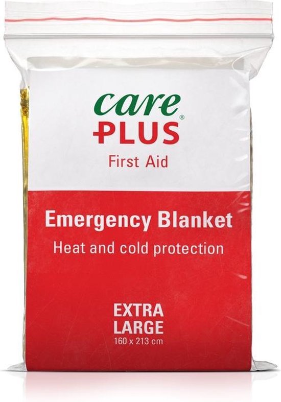 Care Plus Emergency Blanket - Reddingsdeken - tweezijdig-